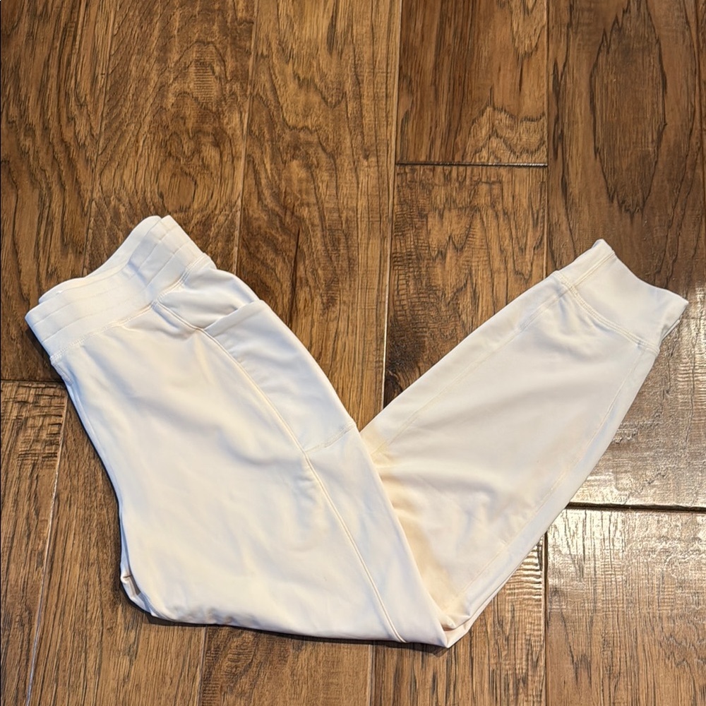 Fabletics Cream Joggers